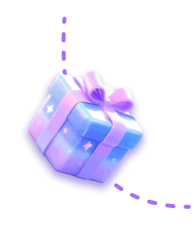 Gift animation sent in a Chamet party room